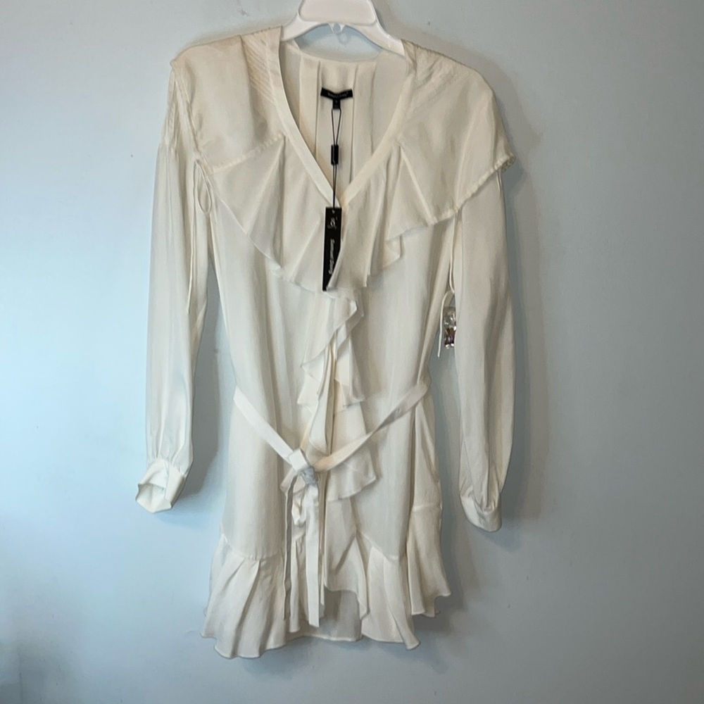 Samuel Dong Blouse Tunic Light Jacket Can Be All Three Lightweight Buttons Sz M